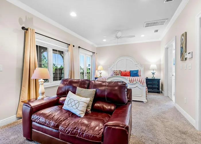 Elegant House With Pool On-site Golf & Wraparound Porch Gulf Shores